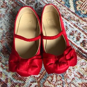 Janie and Jack red party shoes | sz 6
